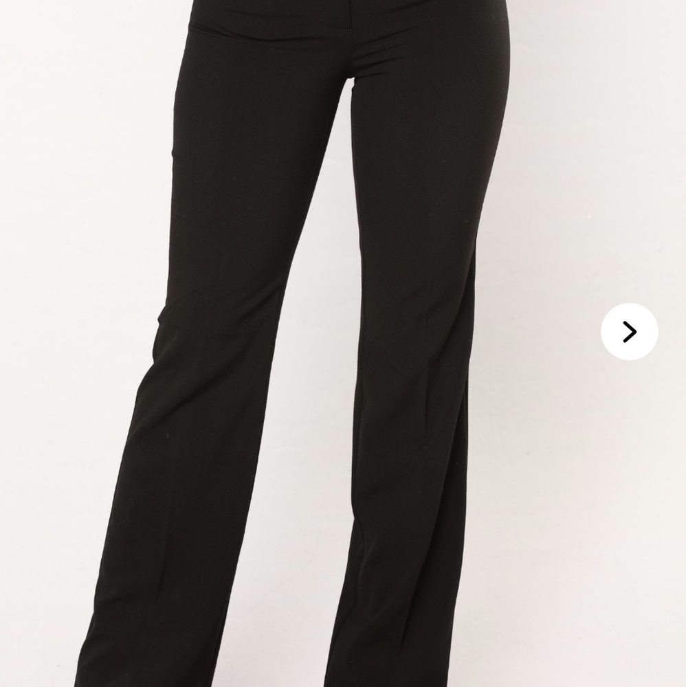 Fashion Nova Black Flare Pants
